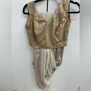 Ready to wear pant saree Indian Pakistani party wear